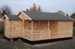 6x5 dom drewniany 25m2 z tarasem