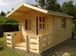 Domek drewniany letniskowy - mały domek z drewna