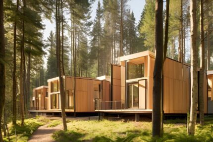 Domy z prefabrykatów drewnianych